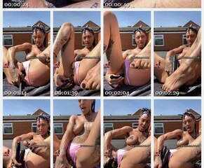 Inked Bambi Scat Collection - Public Messy Anal