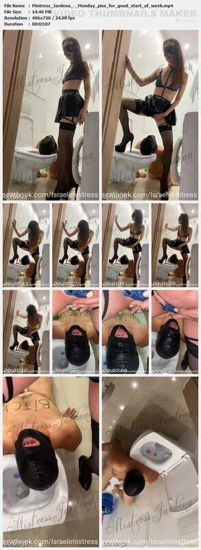 Mistress Jardena - Monday piss for good start of week