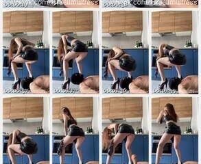 Mistress Jardena - New toilet whore has to work her cheap hole
