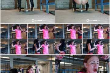 Mistress Luciana - My new slave filled with shit