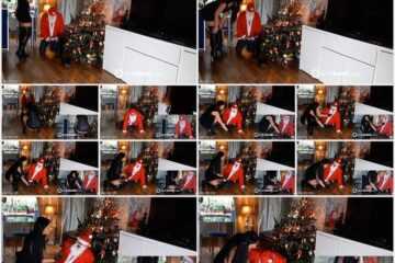 Mistress Luciana - Santa Claus filled with shit
