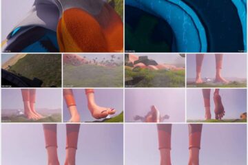 Hugeseq - Giantess Tracers Trekking Adventure!