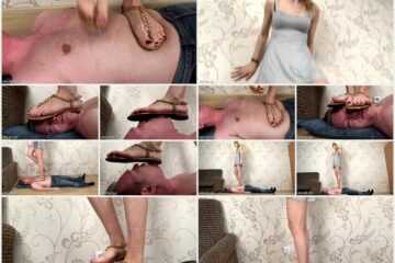 UNDER SWEET WEIGHT - Maria Brutally Trampling in Sandals