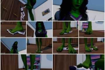 Giantess She Hulk Trample