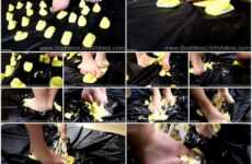 Goddess Lilith - Giantess Lilith Crushes Stomps Easter Marshmallows 2