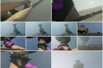 Hugeseq - Giantess Juri Han Car Chase