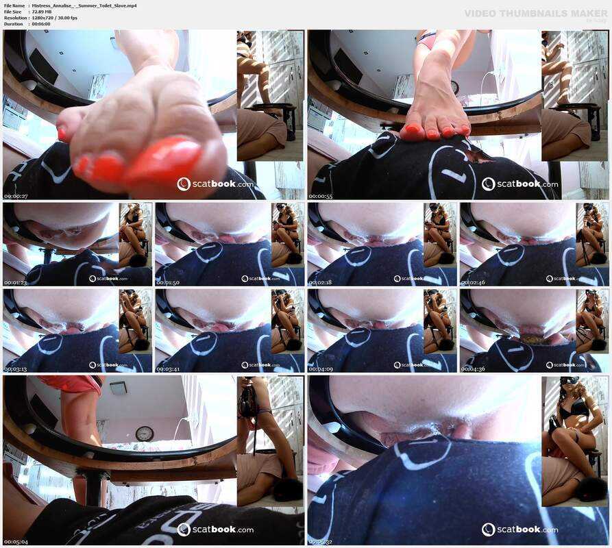 Mistress Annalise - Summer Toilet Slave Mistress Annalise - Summer Toilet Slave
