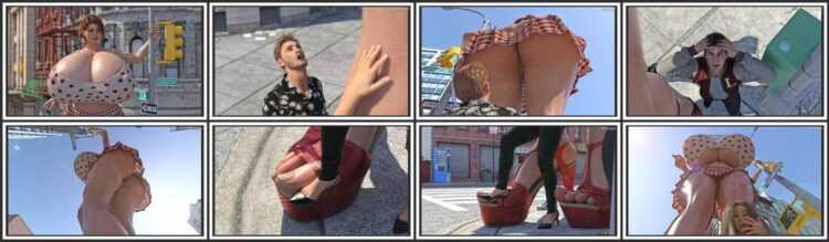 Scarlett Waits at the Traffic Light