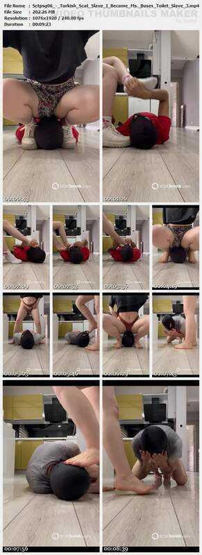 Sctpsg06 - Turkish Scat Slave I Became Ms. Buses Toilet Slave 3