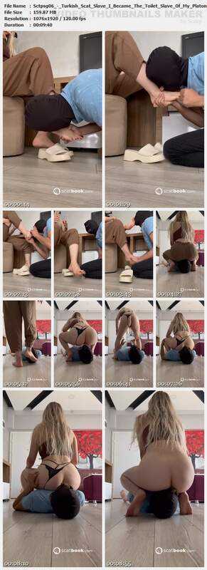 Sctpsg06 - Turkish Scat Slave I Became The Toilet Slave Of My Platonic Love
