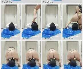 Sctpsg06 - Turkish Scat Slave Miss Merve, I Had Diarrhea And It Flowed Into My Mouth Like Mud
