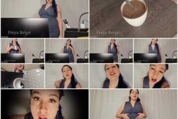 Freya Reign - Taking Over Your Job Assistant Shrinks and Eats You