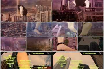 KormanyMedia - Mega Ryung Giantess Stomp Compilation MegaRyung 01