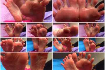 Goddess Vanessa - Under Pink Giantess Soles