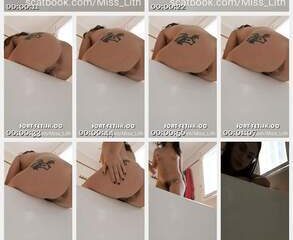 Miss Lith Domina Toilet Clips - Eat it darkfans