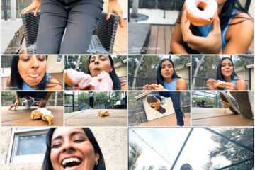 Mistress Enola Fetish - The Giantess and the Donut ENOLA