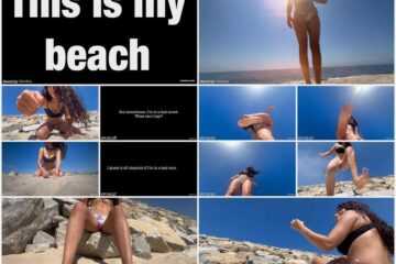 Rise Of The Giantess - This is MY BEACH 4k
