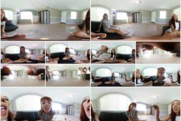 Bratty Foot Girls - Fed to my new Lover VR 360 HD