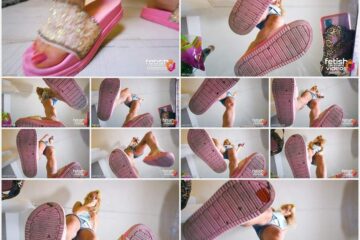 Fetishtainment - Today you will be under my old pink slippers so FANTASTIC Giantess Floor V