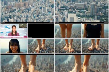 Foragers Giantess - Colossal Woman. AI Short Horror