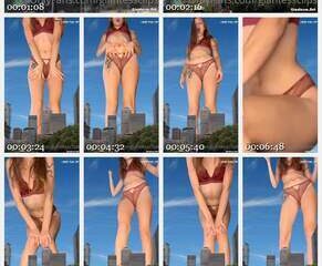 Larger Than Life - Unstoppable Giantess Growth starring Giantess Nelly