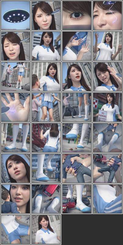 [Flagg3D] Giant Japanese Girl