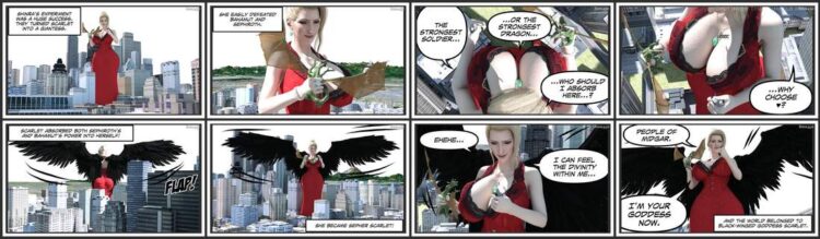 [ThuwaGTS] Black-Winged Angel Scarlet