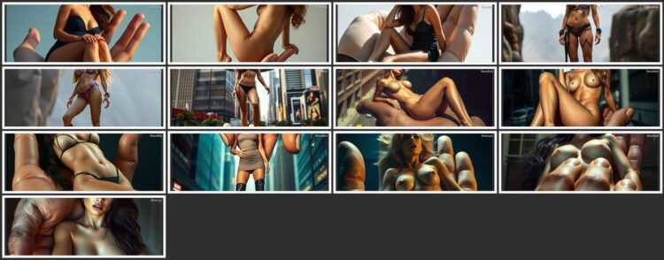 Bobvan - AI Dolls In Hands 1 - AI-Generated Adult Art