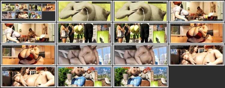 Dinner-kun - Milky Business - 3D Adult Comic