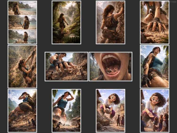 Dragernen - Giantess 14 - Ai generated: AI Porn Art Archive