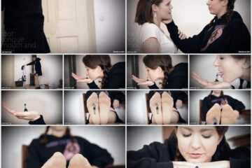 Foot Tongue Mouth and Vore - The Possessive Lesbian Lover The Shrinking Girlfriend