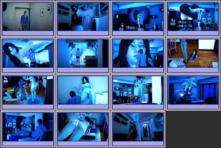 Hsiv76 - Happily Haunted - 3D Adult Comic