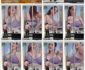 Larger Than Life - Giantess Ginger dancing at your office