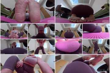 Sasha Curves - Yoga With A Gassy Giantess