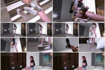Studio 57429 - Slave inside giantess boot gets trampled