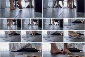 Victoria Vineta - Barefoot Floor Tease