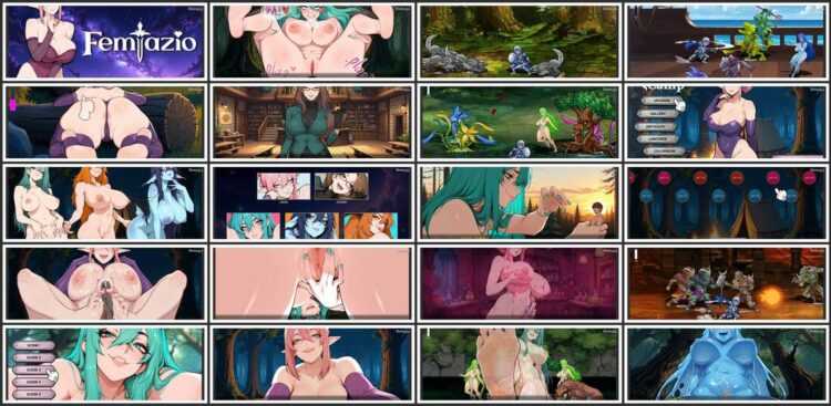 nonogames, Aerisetta - Femtazio Ver.1.1.0 Final Steam - Adult Sex Game