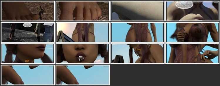 Giantess-JLW13 - Curse Of The Witch - 3D Adult Comic