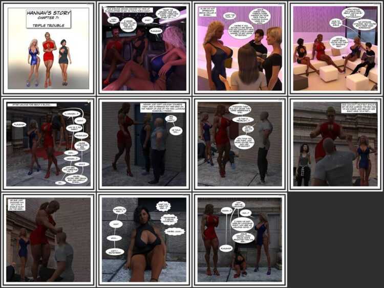 Robolord - Triple Trouble - 3D Adult Comic