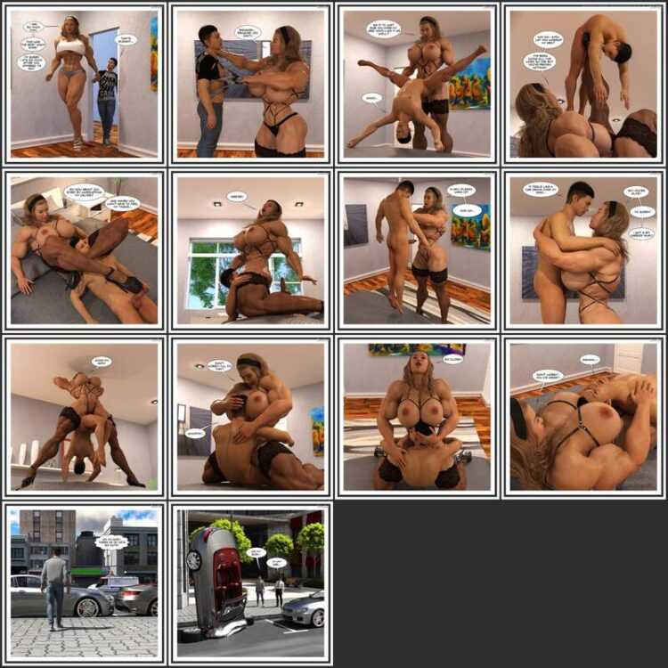 Robolord - Weekly Set Dominating Sweet - 3D Adult Comic