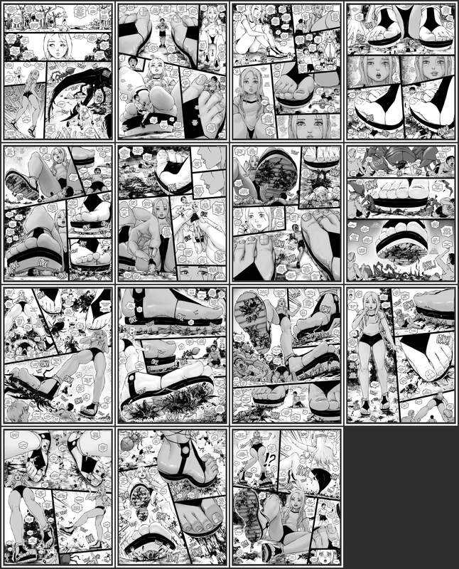 SWGTS - Giantess Boarding School 9: Finding Little Friends - Western Adult Comic