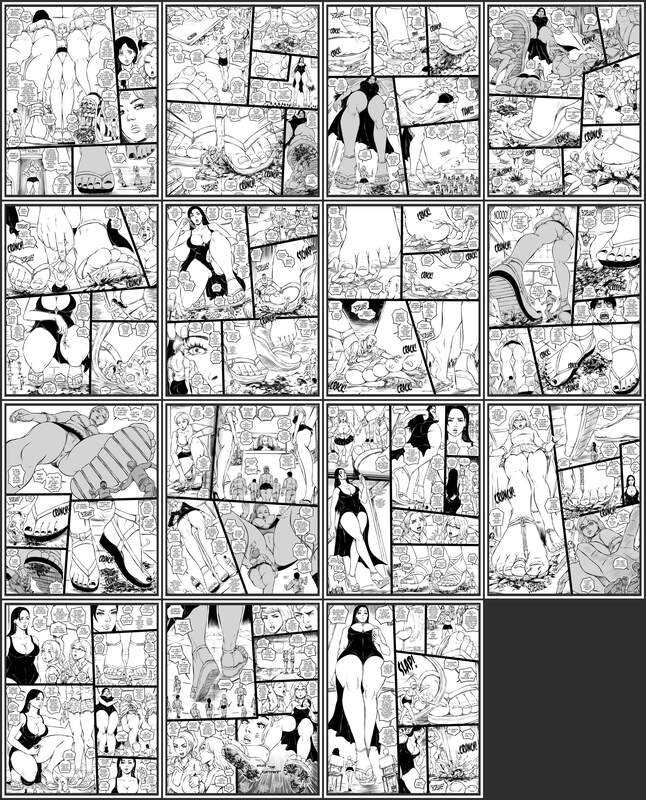 SWGTS - Giantess Boarding School: The Inspectors - Western Adult Comic