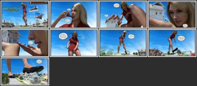 ScarlettGTS - Taylor's Suburb Crush - 3D Adult Comic
