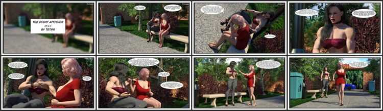 The Rіght Attitude Ch 2.3 - 3D Adult Comic