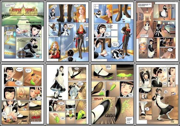 Doujinsak - Margaret's Maid - Western Adult Comic