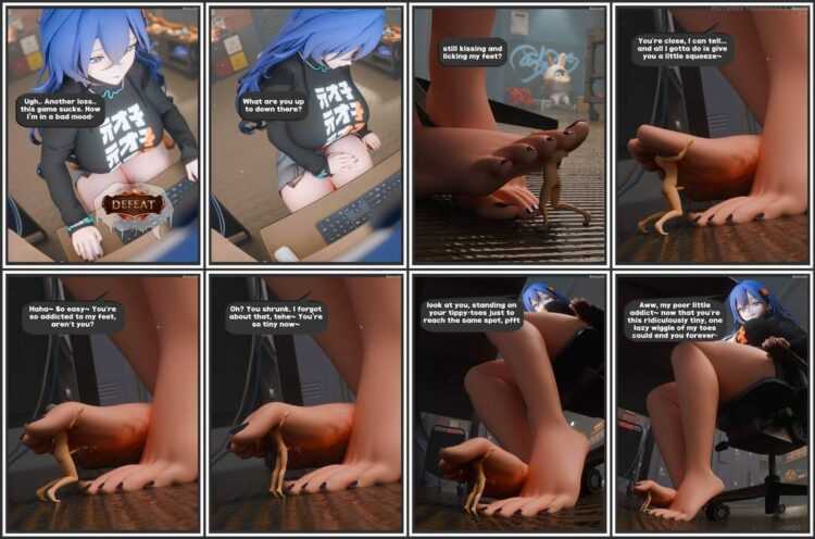 ExtraThicc - Belle's Little Stress Toy - 3D Adult Comic