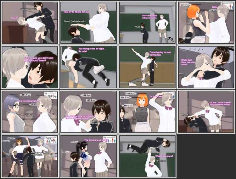 GirlGrowthClub - Bullied Girl - 3D Adult Comic