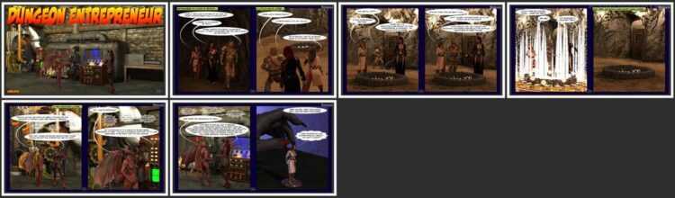 Harlock-42 - Dungeon Entrepreneur - 3D Adult Comic