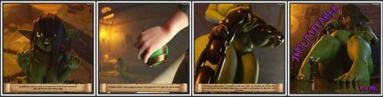 MKRinky - Indomitable - 3D Adult Comic