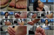 Media Impact Customs - PERSONAL TOE SLAVE Starring SAHRYE